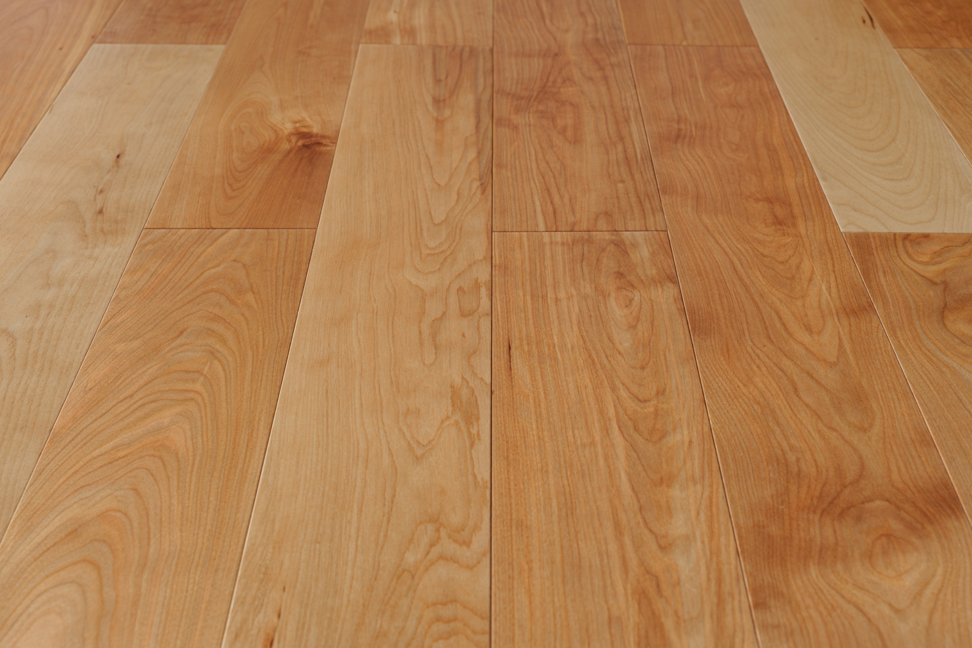 Паркетная доска AmberWood Фьюжен Береза желтая Натур бесцветный лак 909х125х14 мм (0,909 м2/упак)